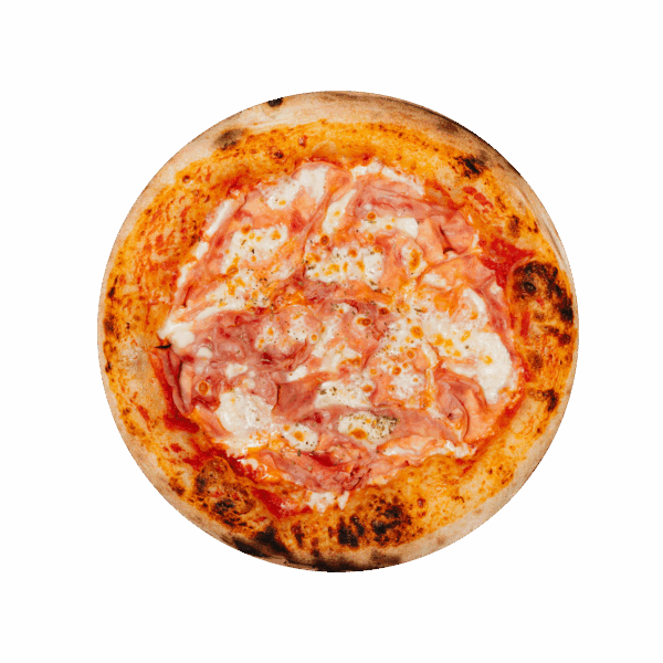 Pizza prosciutto