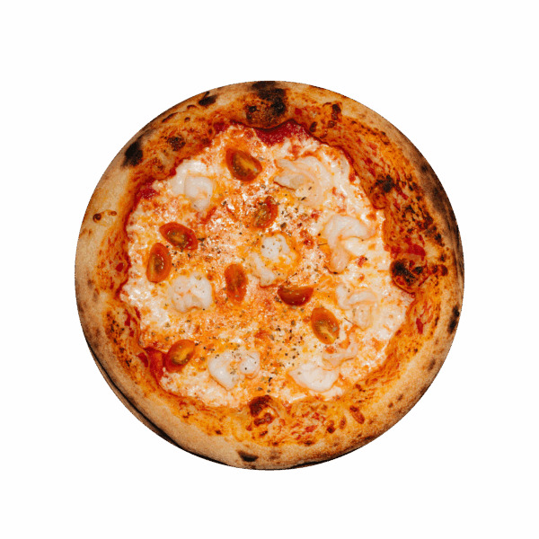 Pizza scampis